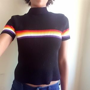 Vintage Turtleneck Sweater Tee